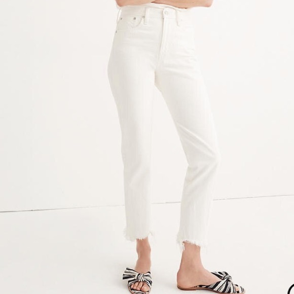 Madewell Denim - Madewell The Perfect Summer Jean - destructed hem